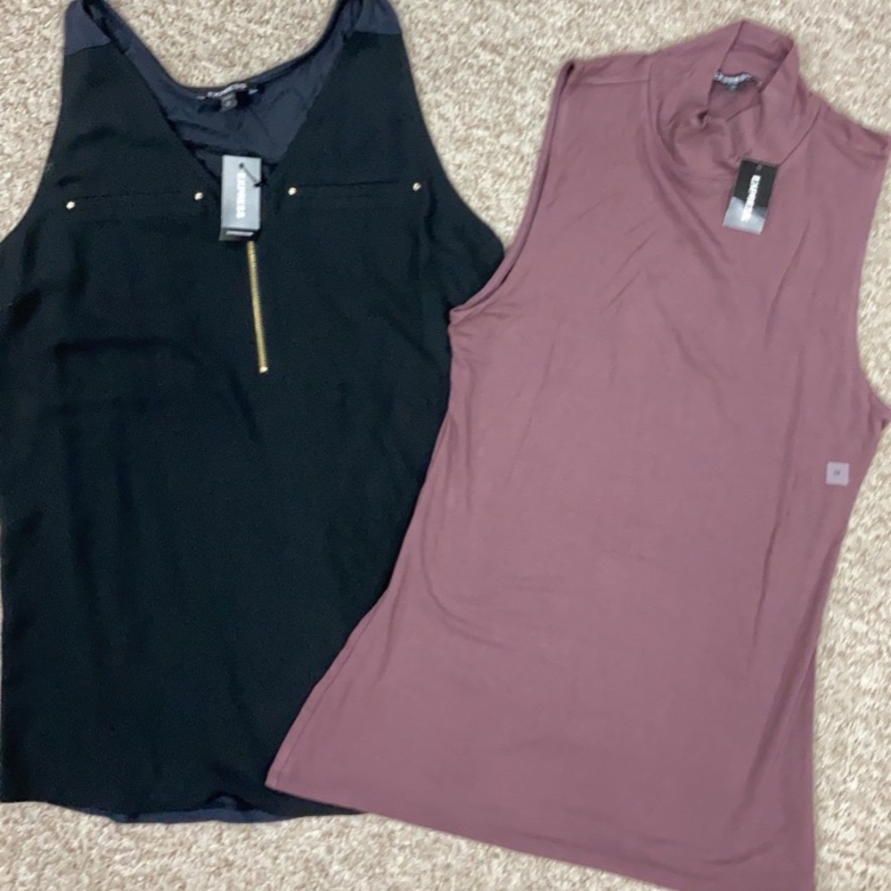 Young Adult/Women’s Express Dress Tank Tops - NEW with tags - size medium